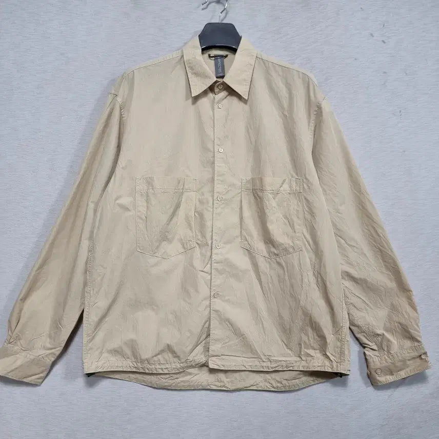 [BUNJANG] Unaffected String Beige Shirt (Men's L) / 어나펙티드 스트링 셔츠 남L ㅡ0202