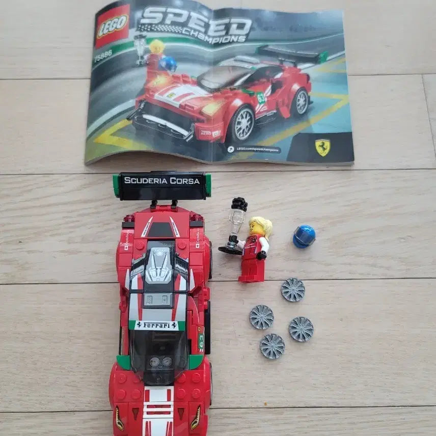 [BUNJANG] Lego Ferrari 488 GT3 Scuderia Corsa Speed Champions / 레고 75886 스피드챔피언 페라리 488 GT3 스쿠데리아 코르사