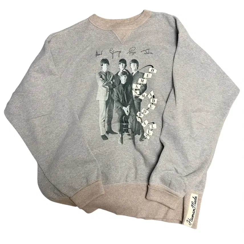 [BUNJANG] Human Made Beatles Sweatshirt / 휴먼메이드 비틀즈 맨투맨