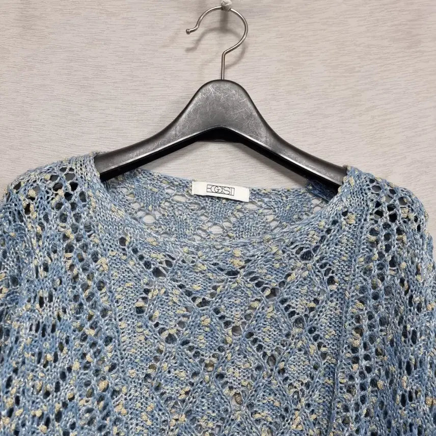 [BUNJANG] Egoist Sheer Knit Top / 에고이스트 시스루 니트 여F ㅡ0202