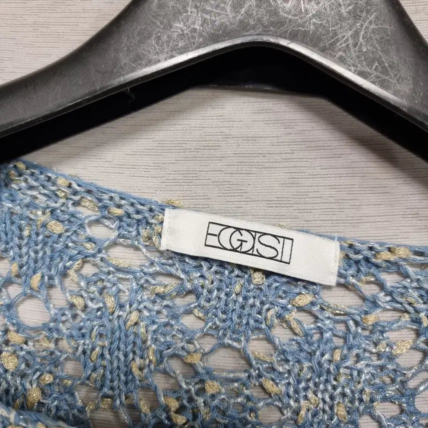 [BUNJANG] Egoist Sheer Knit Top / 에고이스트 시스루 니트 여F ㅡ0202