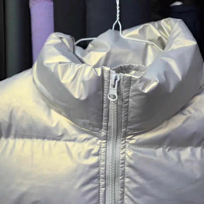 [BUNJANG] Glossy Quilted Heart Jacket / 요즘유행하는  글로시 누빔패딩 하트  자켓  새상품   도매가 32000