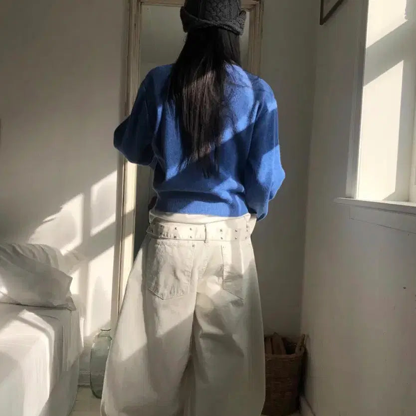 [BUNJANG] Lit.KIM Stud Trim Balloon Pants / 릿킴 STUD TRIM BALLOON PANTS