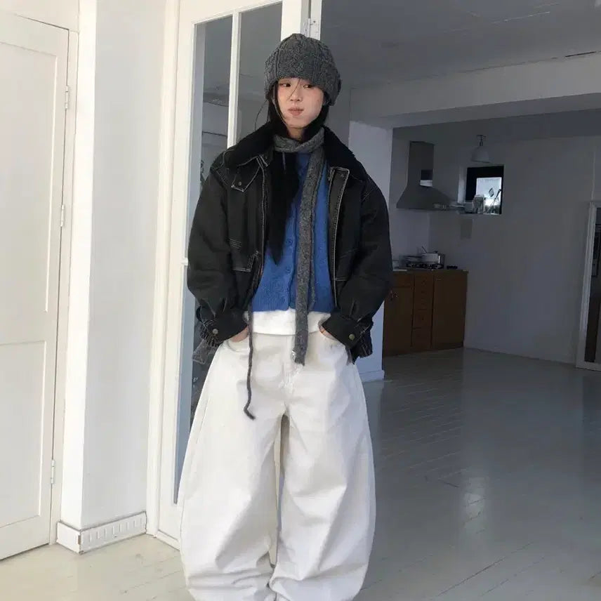 [BUNJANG] Lit.KIM Stud Trim Balloon Pants / 릿킴 STUD TRIM BALLOON PANTS