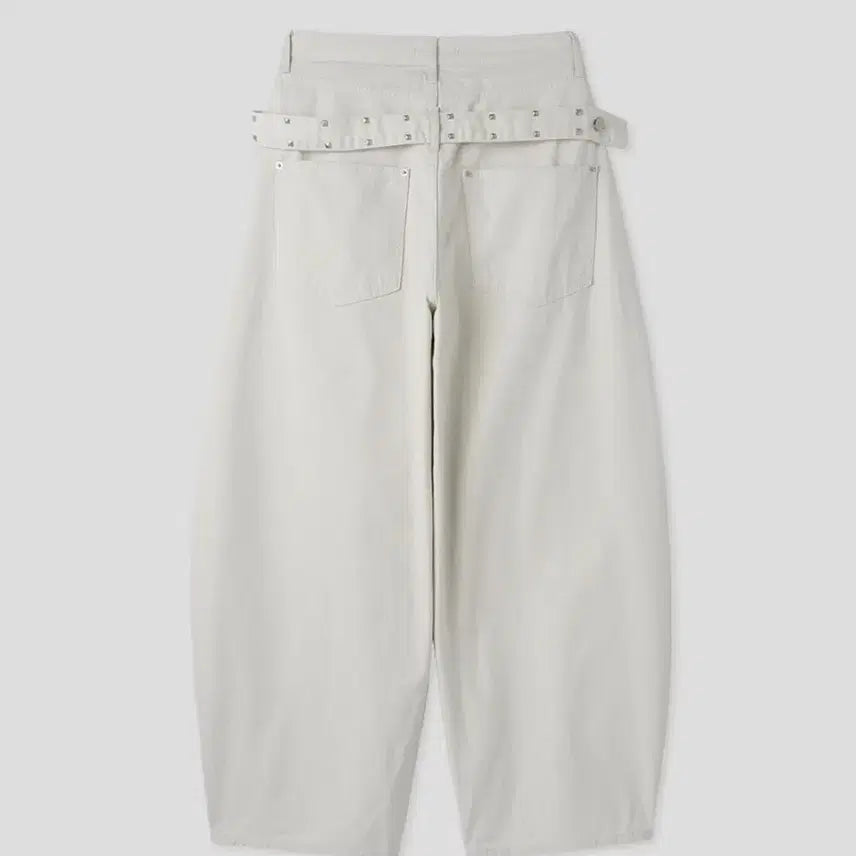 [BUNJANG] Lit.KIM Stud Trim Balloon Pants / 릿킴 STUD TRIM BALLOON PANTS