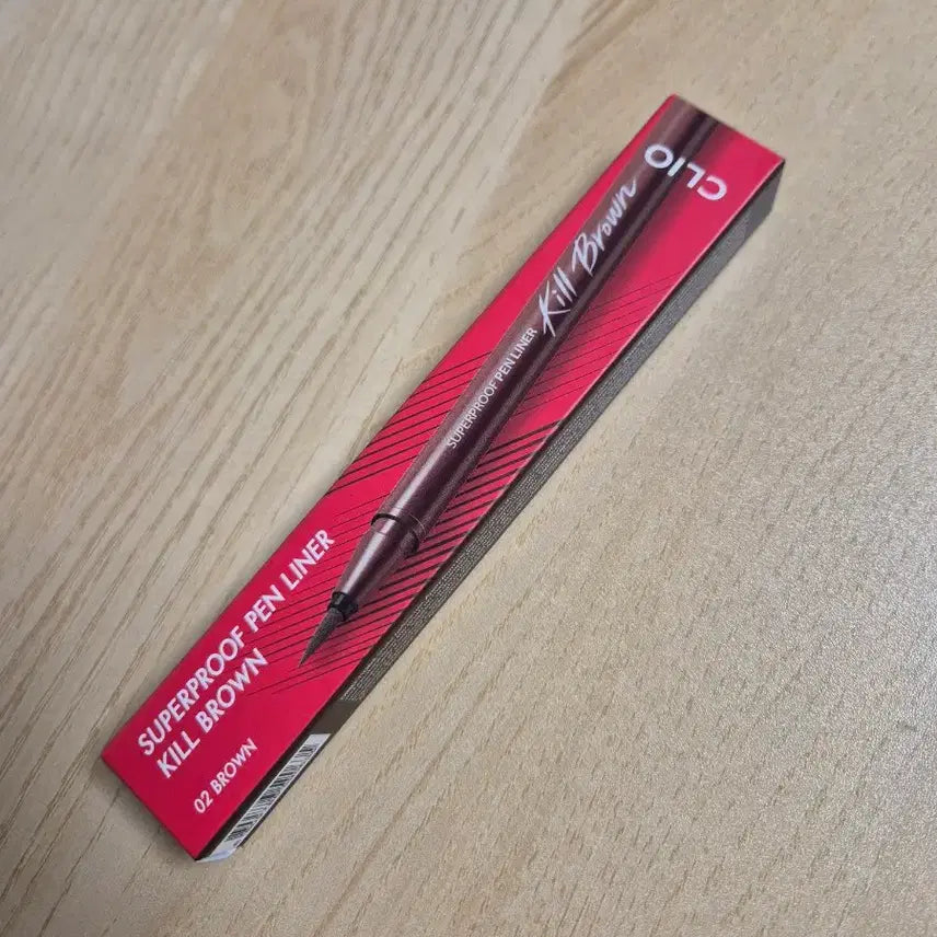 [BUNJANG] Clio Superproof Pen Liner - Kill Brown / 클리오 수퍼프루프 펜 라이너 킬브라운