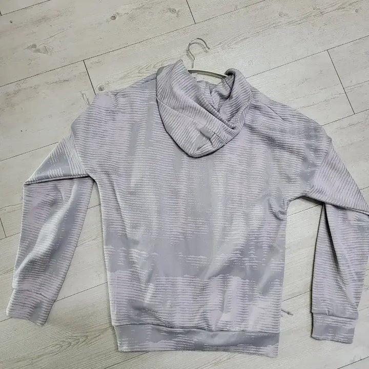 [BUNJANG] Adidas Gray Pattern Hoodie / 아디다스 그레이 패턴 후드티