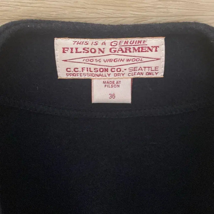 [BUNJANG] Filson Mackinaw Wool Vest / 필슨 매키노 울 조끼 36 네이비