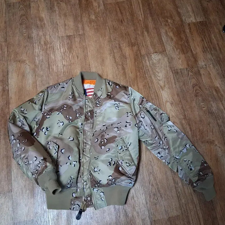 [BUNJANG] Alpha Industries MA-1 Desert Camo Bomber Jacket / 알파인더스트리 MA-1 사막 카모 (금일24시까지 가격인하)