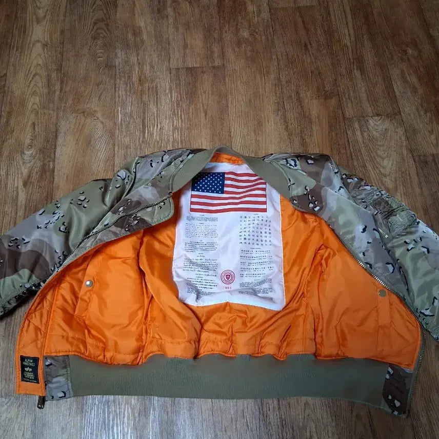 [BUNJANG] Alpha Industries MA-1 Desert Camo Bomber Jacket / 알파인더스트리 MA-1 사막 카모 (금일24시까지 가격인하)