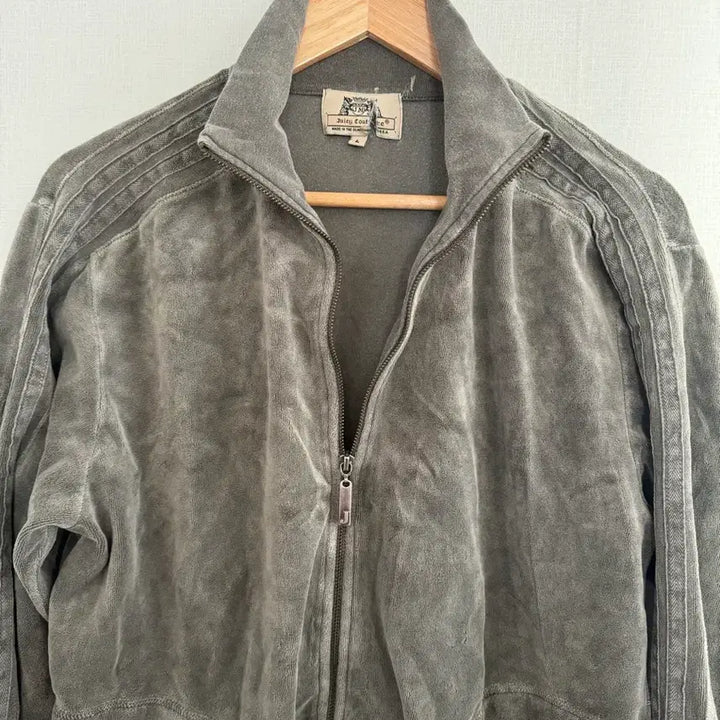 [BUNJANG] Juicy Couture Suede Tracksuit Zip Up / Juicy Couture Suede Tracksuit Zip Up
