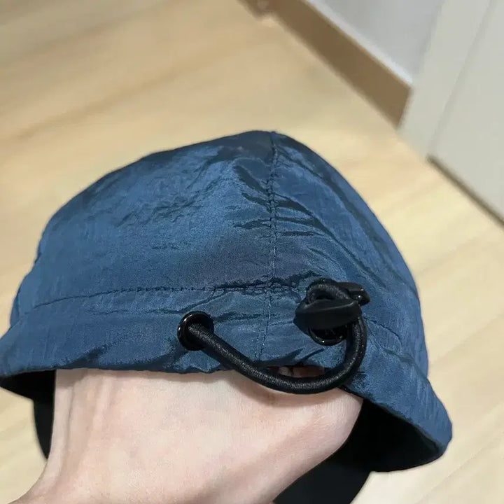 [BUNJANG] Stone Island Nylon Metal Ball Cap Navy / 스톤아일랜드 나일론 메탈 볼캡 네이비