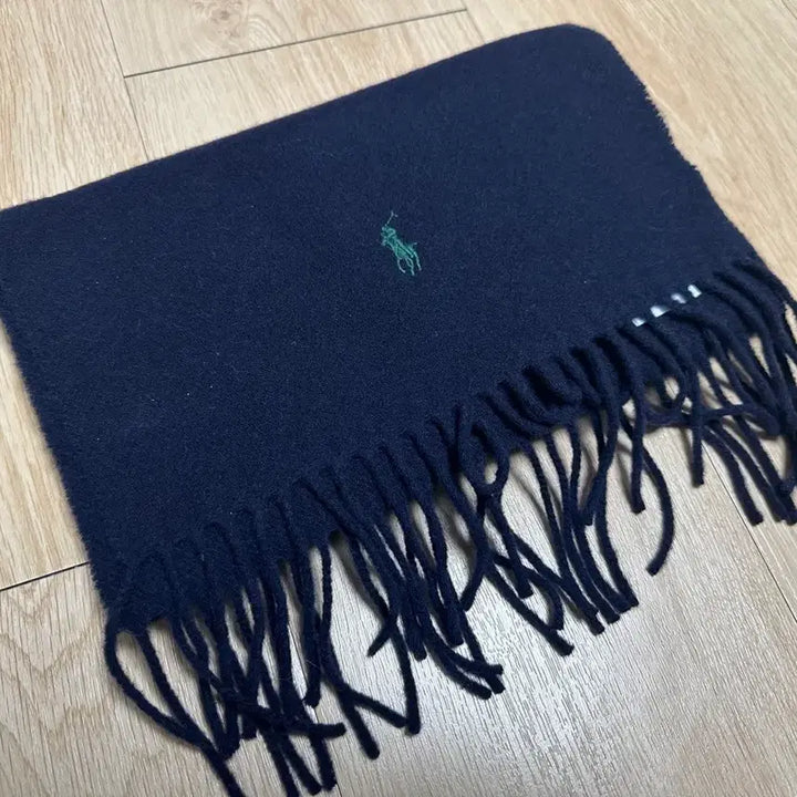 [BUNJANG] Polo Ralph Lauren Wool Scarf Navy (New) / 정품) 폴로 랄프로렌 울 머플러 네이비 새상품