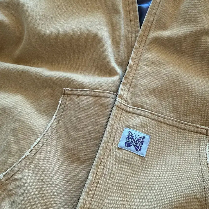 [SOLD OUT] 니들스 캔버스 워크자켓 후디 XL