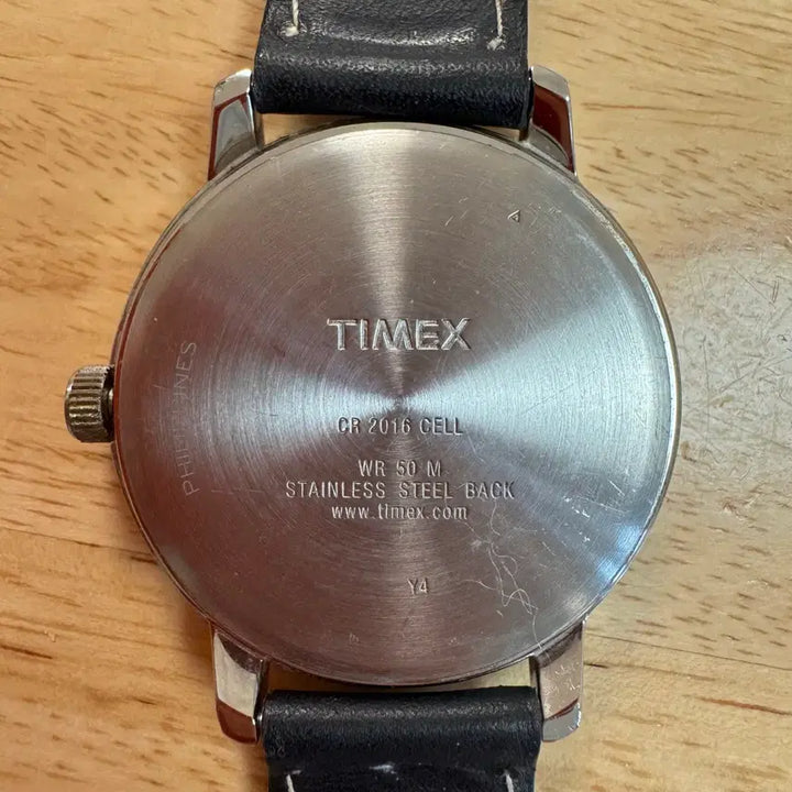 [BUNJANG] TIMEX Elevated Silver & Black Wristwatch (A-Grade) / 타이맥스 [TIMEX] 엘리베이티드 실버&블랙 손목시계 (A급)