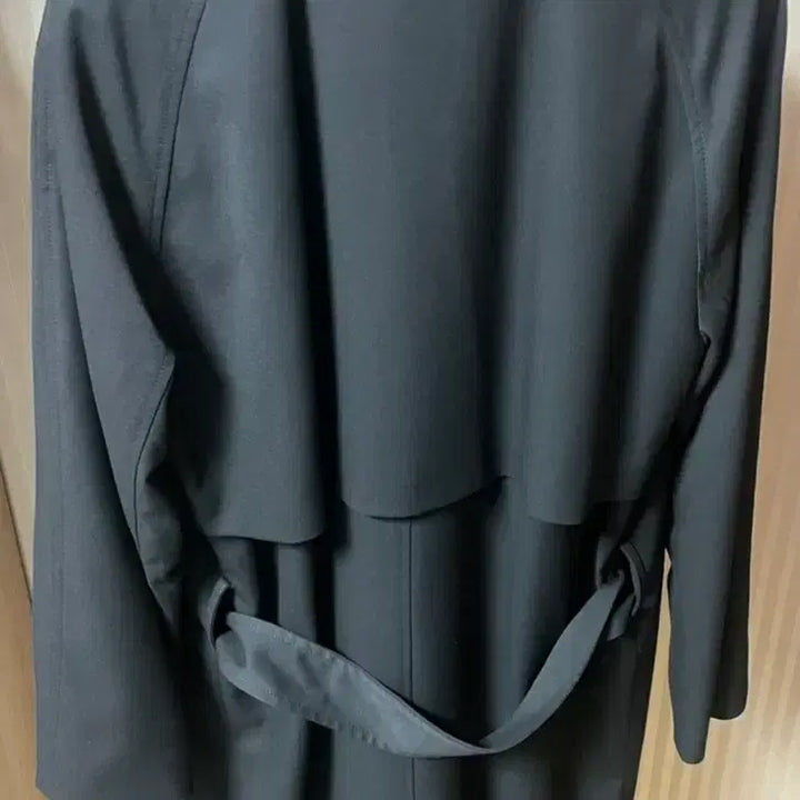 [BUNJANG] AND Z Trench Coat (Black, Size 100) / AND Z 트렌치코트 블랙 100사이즈 판매