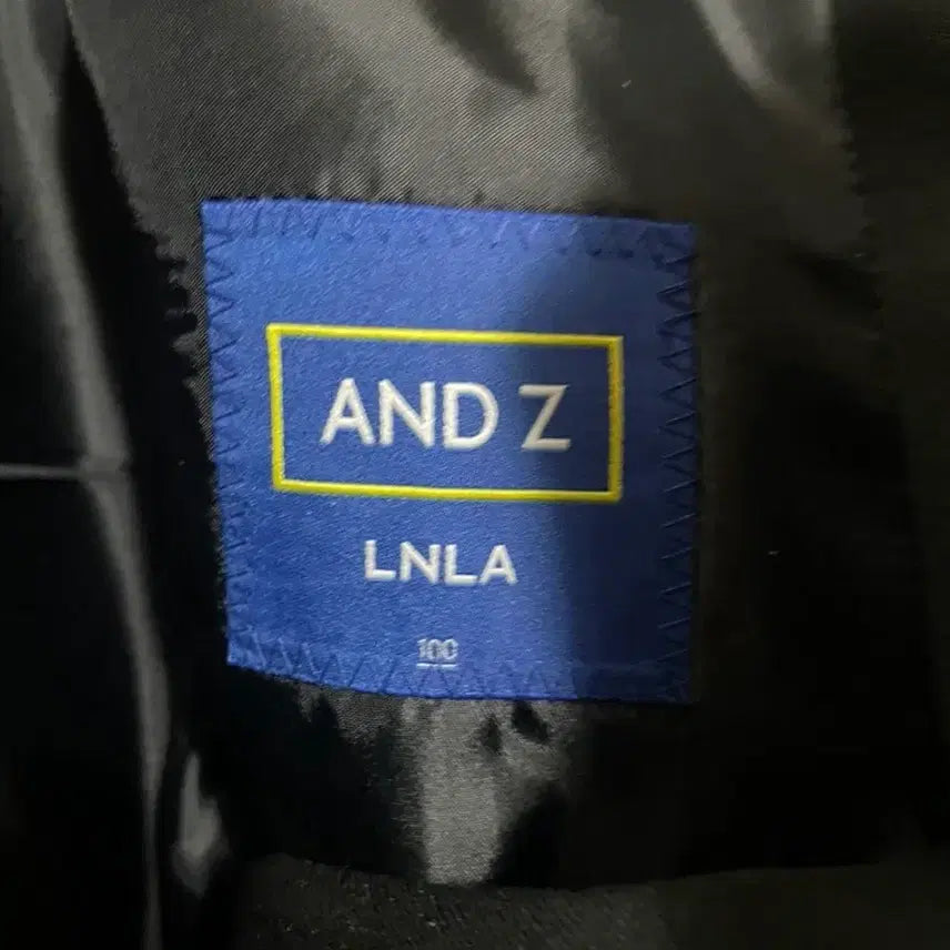 [BUNJANG] AND Z Trench Coat (Black, Size 100) / AND Z 트렌치코트 블랙 100사이즈 판매