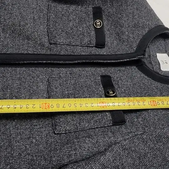 [BUNJANG] IU Tweed Two-Piece Set (Gray, S) / IU 트위드 투피스 세트 그레이 S