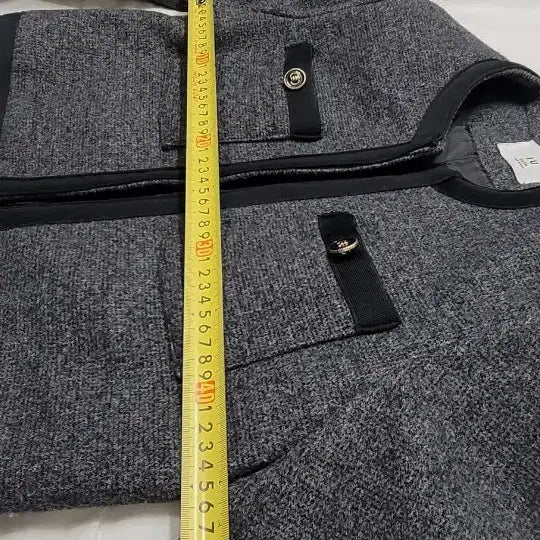 [BUNJANG] IU Tweed Two-Piece Set (Gray, S) / IU 트위드 투피스 세트 그레이 S