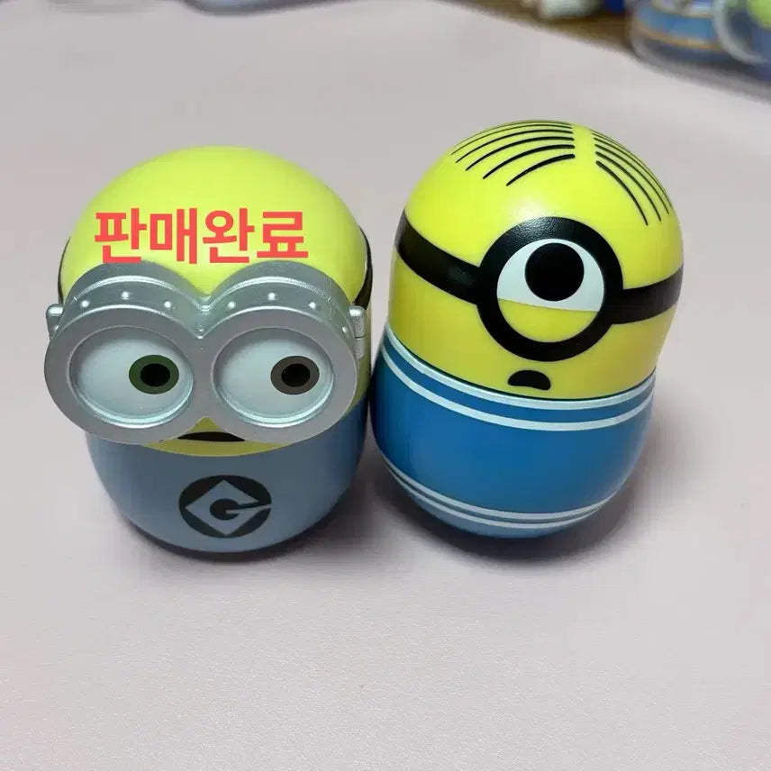 [BUNJANG] Minions Ottogi Chopstick Rest &amp; Storage Box Figure / 미니언즈 오뚜기 젓가락받침 보관함 피규어