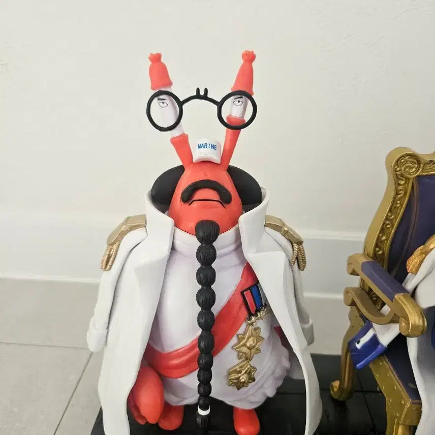 [BUNJANG] SpongeBob One Piece Sengoku Figure / 스폰지밥 원피스 삼대장 + 센고쿠 피규어