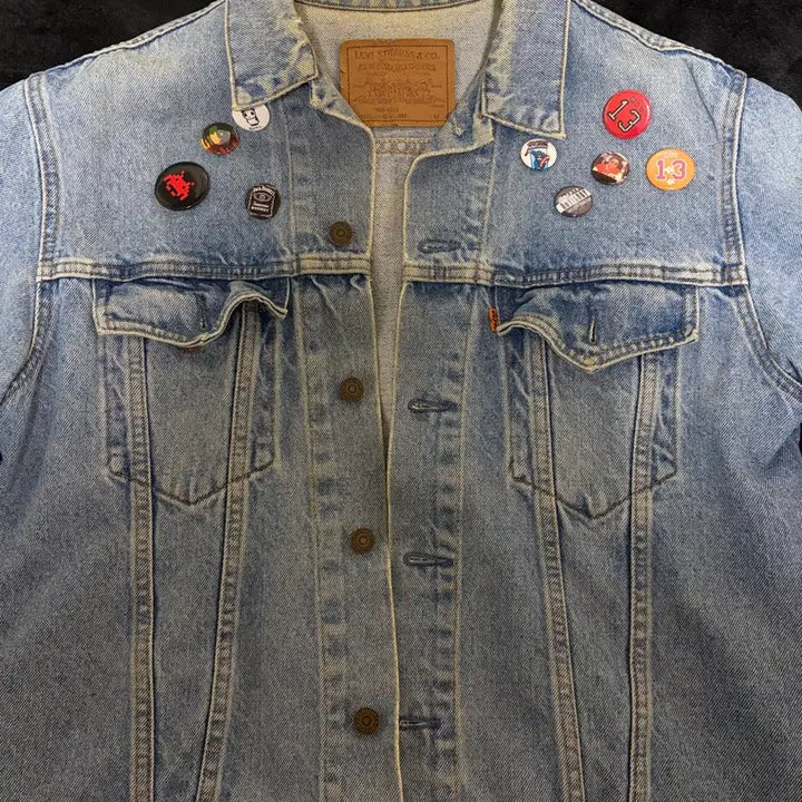 [BUNJANG] Levi's Orange Tab Denim Trucker Jacket / 90s 리바이스 오렌지탭 트러커 데님자켓 L(42)사이즈