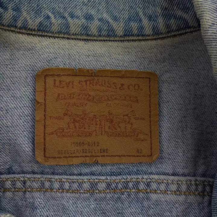 [BUNJANG] Levi's Orange Tab Denim Trucker Jacket / 90s 리바이스 오렌지탭 트러커 데님자켓 L(42)사이즈
