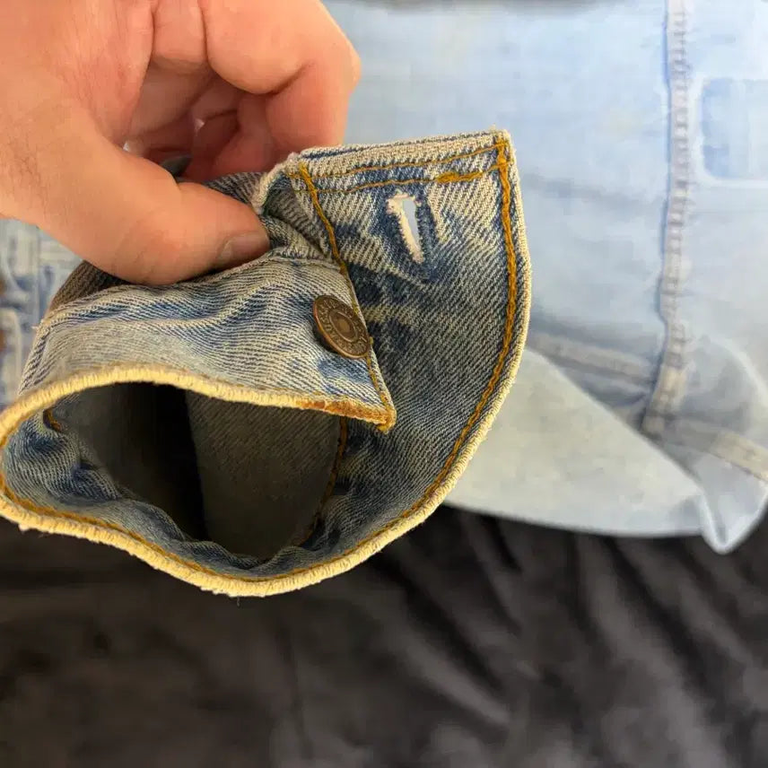 [BUNJANG] Levi's Orange Tab Denim Trucker Jacket / 90s 리바이스 오렌지탭 트러커 데님자켓 L(42)사이즈