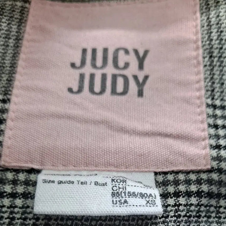 [BUNJANG] JUCYJUDY Double Breasted Check Jacket / JUCYJUDY 체크 더블 브레스트 자켓