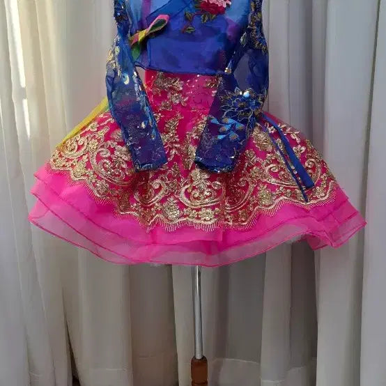 [BUNJANG] Fusion Hanbok Stage Costume / 고고장구 난타북 퓨젼한복 촬영 유투브방송 몸판1겹