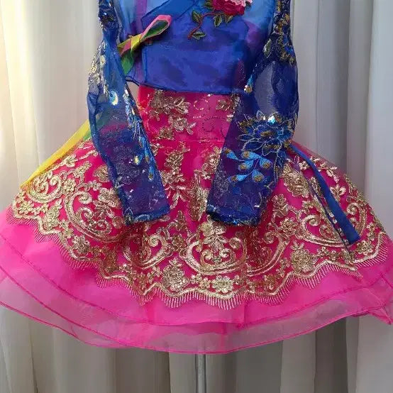 [BUNJANG] Fusion Hanbok Stage Costume / 고고장구 난타북 퓨젼한복 촬영 유투브방송 몸판1겹