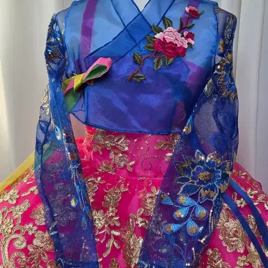 [BUNJANG] Fusion Hanbok Stage Costume / 고고장구 난타북 퓨젼한복 촬영 유투브방송 몸판1겹
