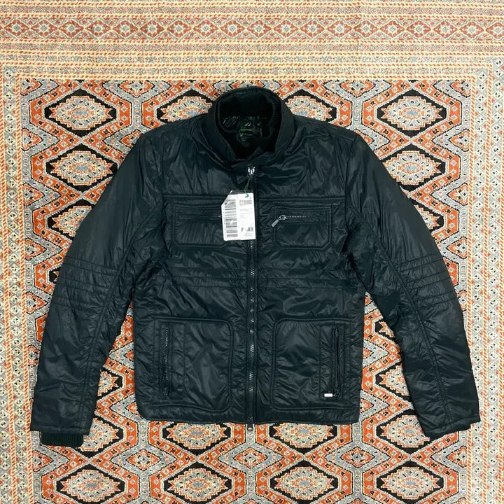 [BUNJANG] BENETTON Dark Green Puffer Jacket (Size 46) / (택있는 새상품)베네통 다크그린 푸퍼자켓 사이즈46