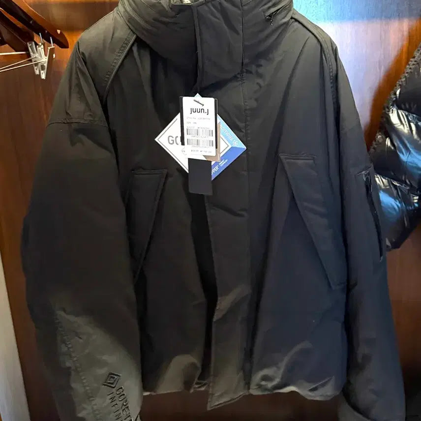 [BUNJANG] Junji Gore-Tex Padded Jacket / 준지 x 고어텍스 169패딩 블랙46