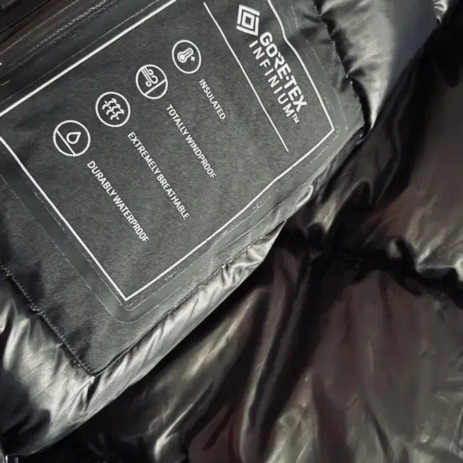 [BUNJANG] Junji Gore-Tex Padded Jacket / 준지 x 고어텍스 169패딩 블랙46