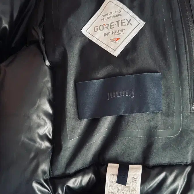 [BUNJANG] Junji Gore-Tex Padded Jacket / 준지 x 고어텍스 169패딩 블랙46