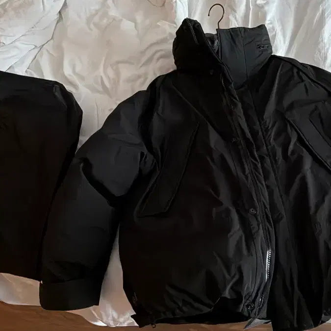[BUNJANG] Junji Gore-Tex Padded Jacket / 준지 x 고어텍스 169패딩 블랙46