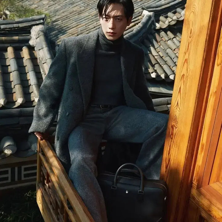 [BUNJANG] Toni Wek Wool and Alpaca Double Coat / 토니웩 울앤알파카 더블 코트 새상품