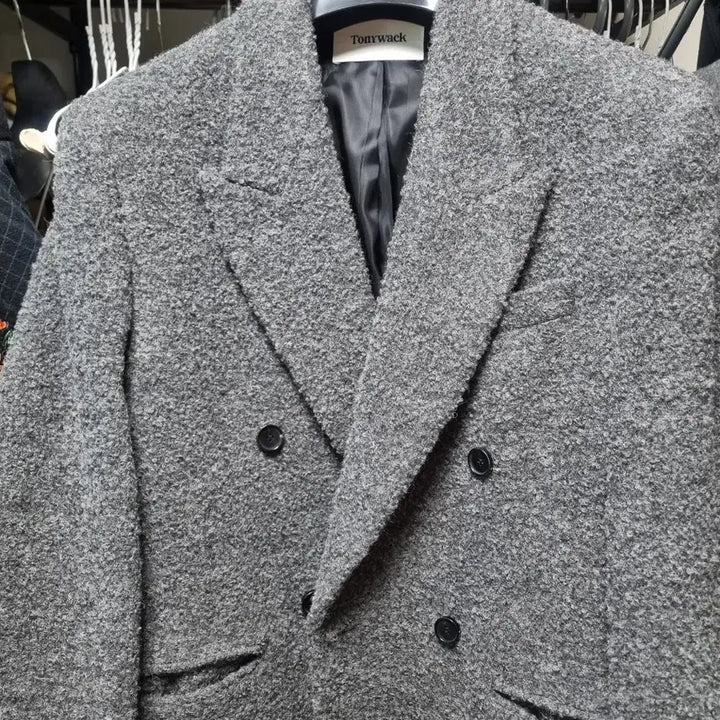 [BUNJANG] Toni Wek Wool and Alpaca Double Coat / 토니웩 울앤알파카 더블 코트 새상품