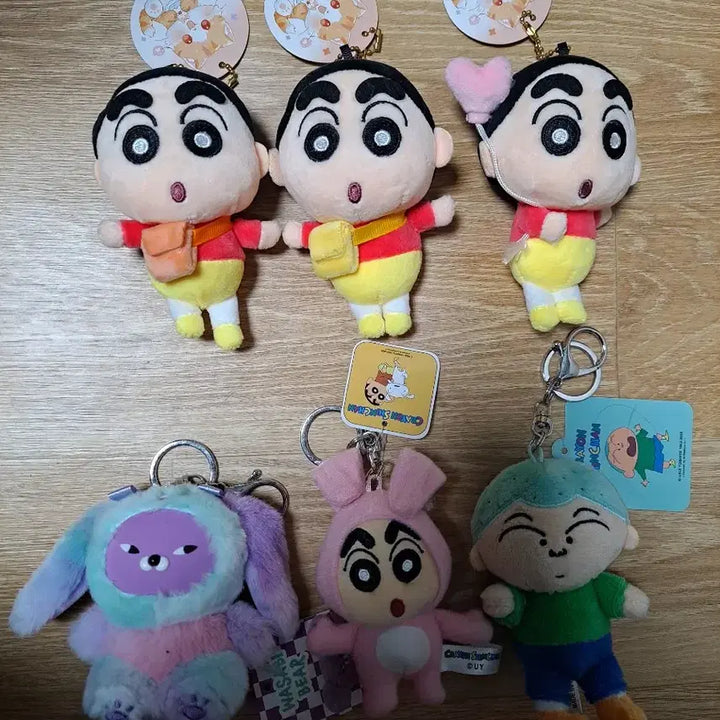 [BUNJANG] Character Plush Keyring Bundle Set / 다양한 캐릭터인형키링 일괄판매