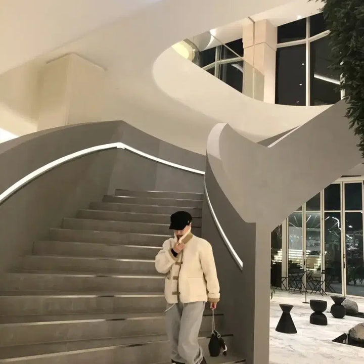 [BUNJANG] SAIT.B Reversible Mustang Ivory / SAIT.B 솔트비 리버시블 무스탕 아이보리