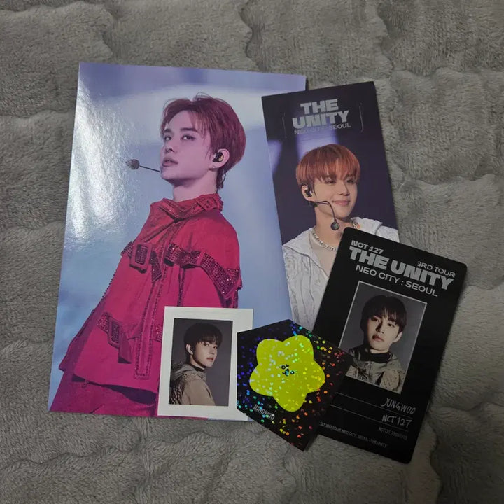 [BUNJANG] NCT 127 Jungwoo DVD Bundle Set / NCT 127 정우 포카 양도 디유니티 DVD 블루레이