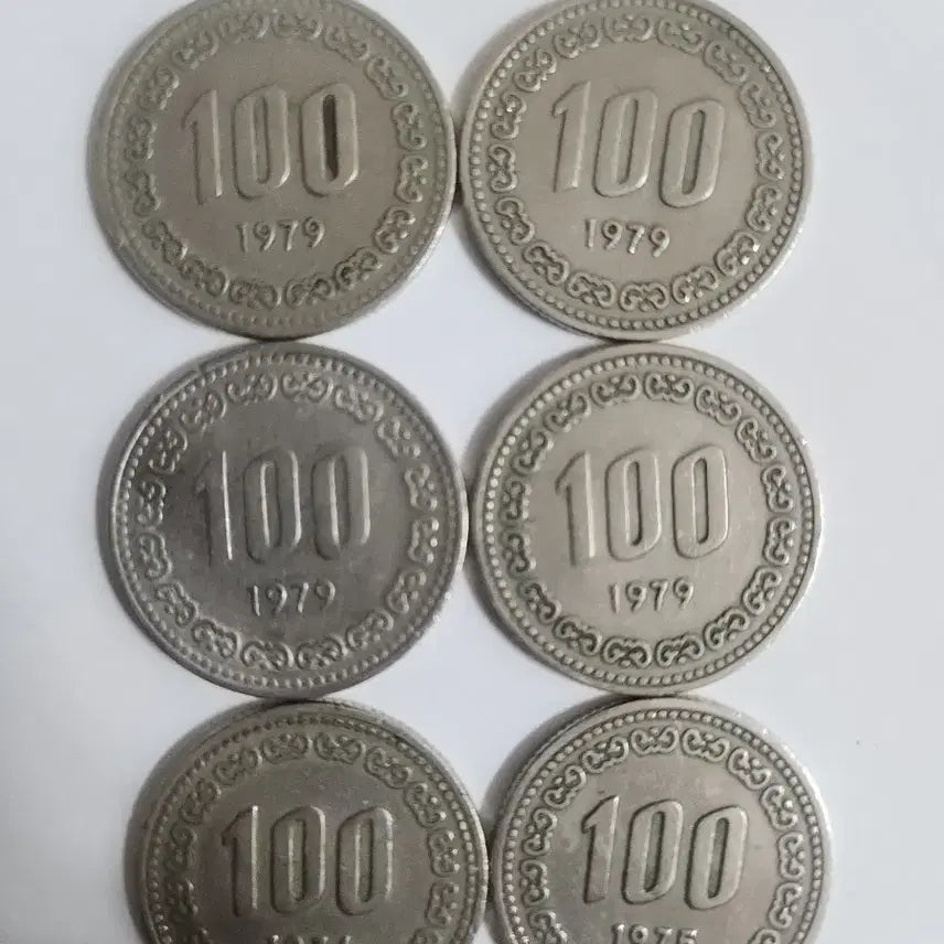 [BUNJANG] 1970s Korean 100 Won Coin Collection / 1970년대 100원 동전 모음