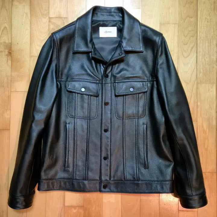[BUNJANG] Il Corso Leather Trucker Jacket 105 / 일꼬르소 양가죽 트러커 자켓 105