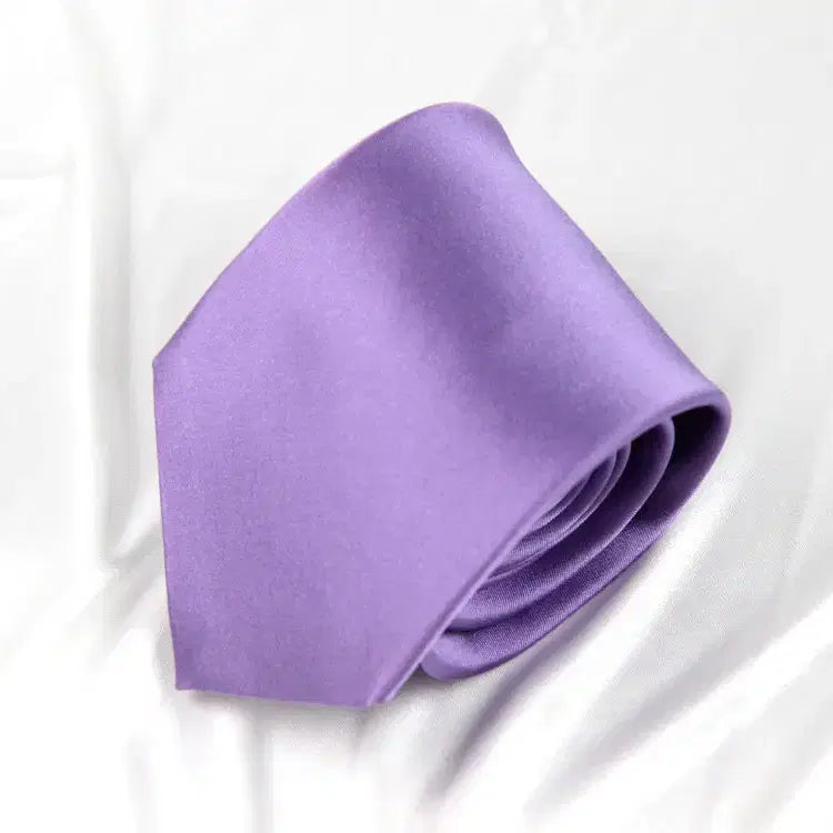 [BUNJANG] Daks Purple Silk Necktie / 닥스 8.5cm A+등급 연보라 남자 명품넥타이