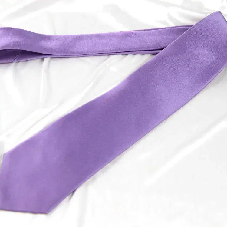 [BUNJANG] Daks Purple Silk Necktie / 닥스 8.5cm A+등급 연보라 남자 명품넥타이