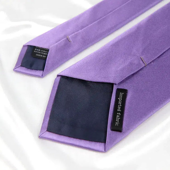 [BUNJANG] Daks Purple Silk Necktie / 닥스 8.5cm A+등급 연보라 남자 명품넥타이