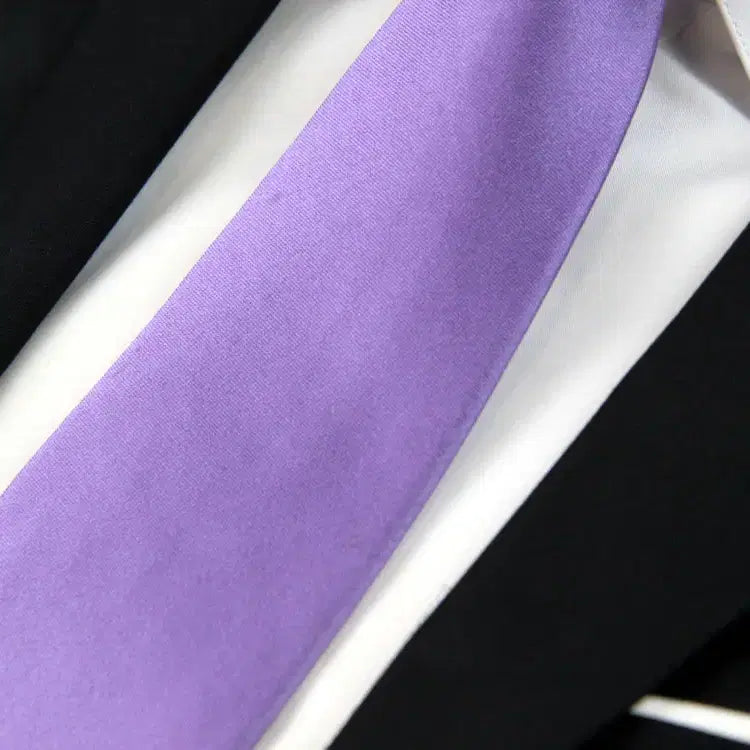 [BUNJANG] Daks Purple Silk Necktie / 닥스 8.5cm A+등급 연보라 남자 명품넥타이