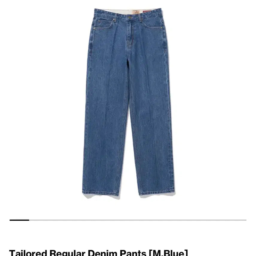 [BUNJANG] Renects Regular Fit Denim Pants (Bundle Set) / (2개 일괄) 리넥츠 레귤러핏 데님