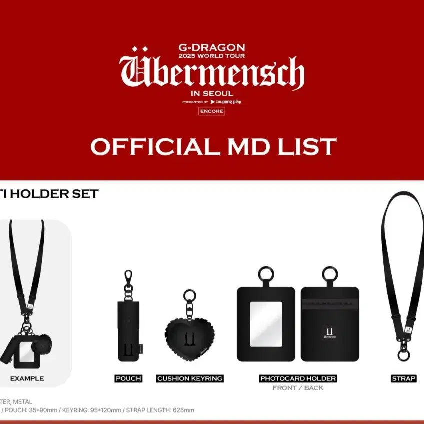 [BUNJANG] G-Dragon Multi Holder Set / 지드래곤 멀티 홀더 세트